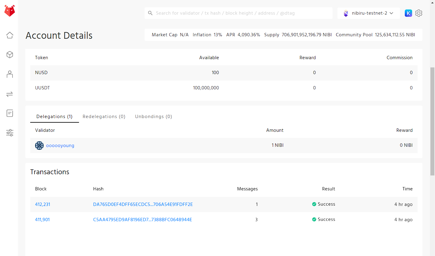 十分钟完成融资750w的NibiruChain testnet-2节点交互攻略-纯小白向,一键脚本