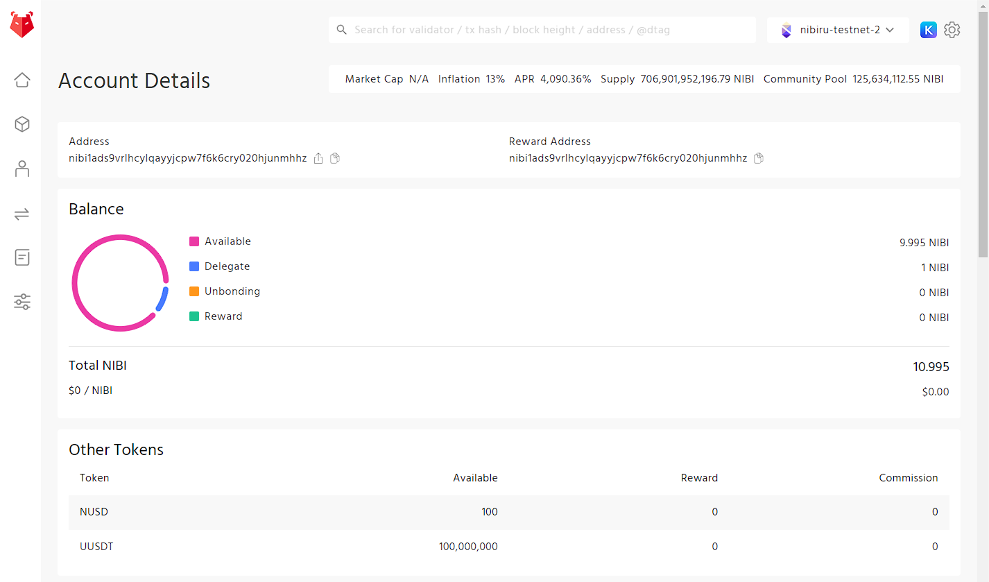 十分钟完成融资750w的NibiruChain testnet-2节点交互攻略-纯小白向,一键脚本
