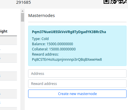 PHPcoin冷主节点说明 (机器翻译)
